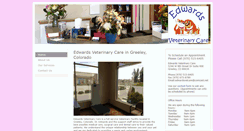 Desktop Screenshot of edwardsveterinarycare.com